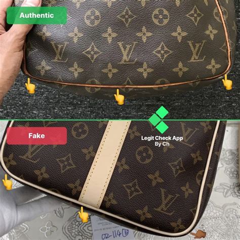 fake louis vuitton bag stitching|louis vuitton counterfeit bag.